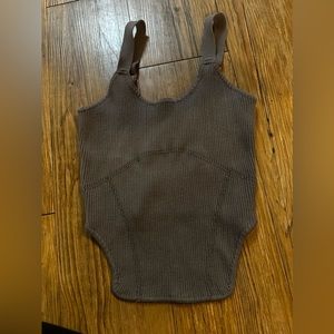 Brownish color crop top from forever 21 in a size medium